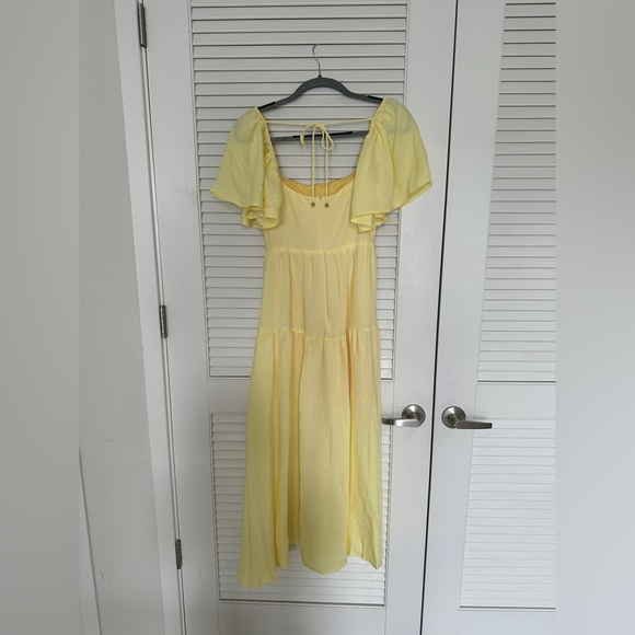 Hello Molly Yellow Maxi Dress - Picture 6 of 9